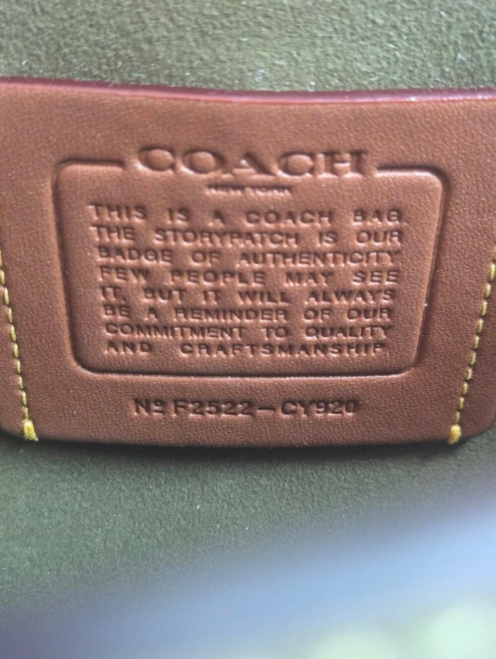 Coach Chain Tabby 30